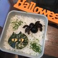 まっきー♪３７'s cooksnap of when they made ブラックオリーブでリアルな蜘蛛ピザ.