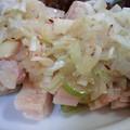 anpeechan's cooksnap of when they made 簡単　ゆで鶏のねぎ塩だれ.