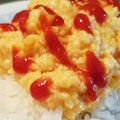 ともみろ's cooksnap of when they made 温泉卵で簡単！ふわふわオムライス.