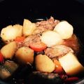 norriy's cooksnap of when they made 調味料大さじ３♡豚バラブロックで肉じゃが.