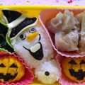 からてキッズ's cooksnap of when they made ☆キャラ弁☆ハロウィン☆アナ雪☆オラフ☆.