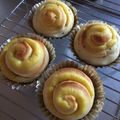 パパ大好きみほママ's cooksnap of when they made くるくる渦巻き♪スイートポテトパン♪.