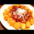 orange365's cooksnap of when they made 豚こまと長芋の黒酢酢豚.