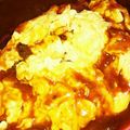 LOUTS's cooksnap of when they made ♥ハヤシオムライス♥.