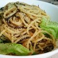 peiᗢᘏᓗ's cooksnap of when they made 春キャベツと桜エビの簡単チョイ和風パスタ.