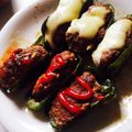 クックFA03LF☆'s cooksnap of when they made 卵なし★ピーマンの肉詰め(照り焼き).