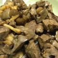 しむしむ5's cooksnap of when they made 簡単★美肌効果の鶏レバーとしめじ炒め★.