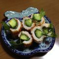 huto☆'s cooksnap of when they made 簡単！おつまみ竹輪☆梅しそ・胡瓜.