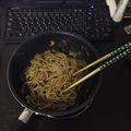 tascs's cooksnap of when they made ＊ほうれん草ベーコン醤油パスタ.