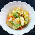 taako1552's cooksnap of when they made 甘酸っぱい☆りんごと白菜のサラダ.