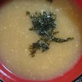 ☆めたん★'s cooksnap of when they made 目からウロコ♪ジャガイモすりおろし味噌汁.