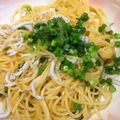 カメ姫☆'s cooksnap of when they made しらすと大葉のパスタ*バターしょうゆ味★.