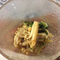 しょー優's cooksnap of when they made 食卓にもぅ一品♪水菜とエノキの簡単お浸し.