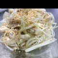 528sp's cooksnap of when they made 白髪葱と蒸し鶏のサラダ.