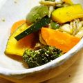 afterhana's cooksnap of when they made 色々焼き野菜のゴマ酢和え.