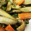 Kitecat's cooksnap of when they made 鶏皮きんぴらごぼう！.