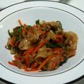 にしに's cooksnap of when they made 豚肉と人参・ピーマンの炒め物.