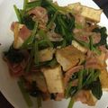 ゆっぴー母さん's cooksnap of when they made 小松菜と厚揚げのオイスター炒め.