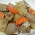 komechi's cooksnap of when they made ほくほく❤大根とこんにゃくの煮物✿.