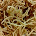 おかわりちょうだい♪'s cooksnap of when they made パスタの麺が残ったらおつまみに♪.