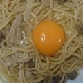 ameangel's cooksnap of when they made ワンポットパスタ ですき焼きパスタ.