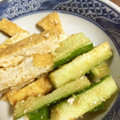 ばるさもす's cooksnap of when they made 簡単☆きゅうりと厚揚げの中華和え.