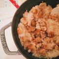 ロンドナーさやか's cooksnap of when they made ストウブで栗ごはん.