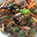 ちー＊＊'s cooksnap of when they made 超簡単!万願寺唐辛子と挽き肉の炒め物.