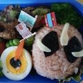 まーくんまみー's cooksnap of when they made 簡単キャラ弁 仮面ライダーゴースト.