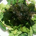 クックRYTDC4☆'s cooksnap of when they made プチとろ食感♡チアシードの麺つゆ海藻和え.