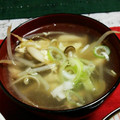 ちな たむ's cooksnap of when they made ✿ฺしめじの中華風スープ✿ฺ.