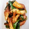 まぴおか's cooksnap of when they made さっと1品＊ピーマンと竹輪の甜麺醤炒め.