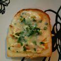ゆりYO船長's cooksnap of when they made 朝食やランチに！鮭フレークのトースト♡.