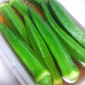 ☆ほしくず☆'s cooksnap of when they made オクラのおひたし.