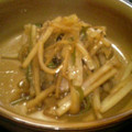 jellybell's cooksnap of when they made 葱と大根の皮のキンピラ風.
