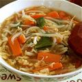 りっつりさ's cooksnap of when they made 【簡単】インスタント冷やし中華で酸辣湯麺.