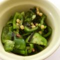 ♡ちょっぱる♡'s cooksnap of when they made 茶漬ピーマン：冷凍弁当野菜おかずストック.