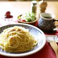 Kenmamac's cooksnap of when they made 卵をあえる簡単カルボナーラ♡.