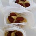 ハチ8コロ8's cooksnap of when they made さつまいもの米粉蒸しケーキ.