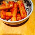 エビカニ食べたい's cooksnap of when they made 簡単☆ちくわぶでなんちゃってトッポギ！.