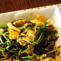 kally105's cooksnap of when they made * もずくと卵の中華炒め *.