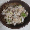 ノンタンオンマ's cooksnap of when they made 簡単！セロリと牛肉のバターライス♪.