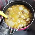 ワシワシ。's cooksnap of when they made 簡単☆朝食☆秋のホクホクきのこスープ.