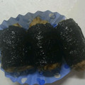 くーちゃんひなちゃん's cooksnap of when they made 残った餃子の具で ～のり巻き照り焼き～.