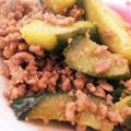 マリそる's cooksnap of when they made きゅうりと挽肉のあんかけ丼.
