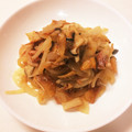 カヘルさん's cooksnap of when they made コクうま♪えりんぎとハムの炒め物.