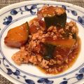 あっこ's cooksnap of when they made ホクホクとろり♡南瓜のそぼろあんかけ煮.