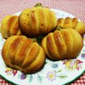 いちご♡マシュマロ's cooksnap of when they made ハロウィンに　かぼちゃのマドレーヌ.