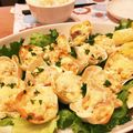 にらいむ's cooksnap of when they made 餃子カップでカワイイ☆鮭のタルタル焼き.
