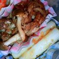 watyami's cooksnap of when they made 【お弁当】きのことツナのバター醤油チーズ.
